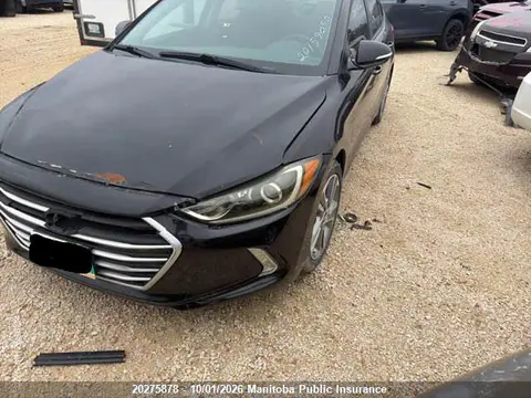 KMHD84LF8HU157289 — 2017 Hyundai Elantra Limited, Передняя часть (Front), фото до ремонта