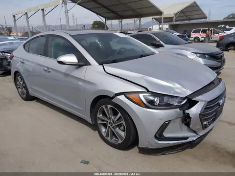 5NPD84LF5HH069721 — 2017 Hyundai Elantra Limited, Передняя часть (Front End), фото до ремонта