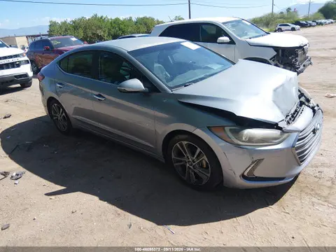 5NPD84LFXHH029943 — 2017 Hyundai Elantra Limited, Передняя часть (Front End), фото до ремонта