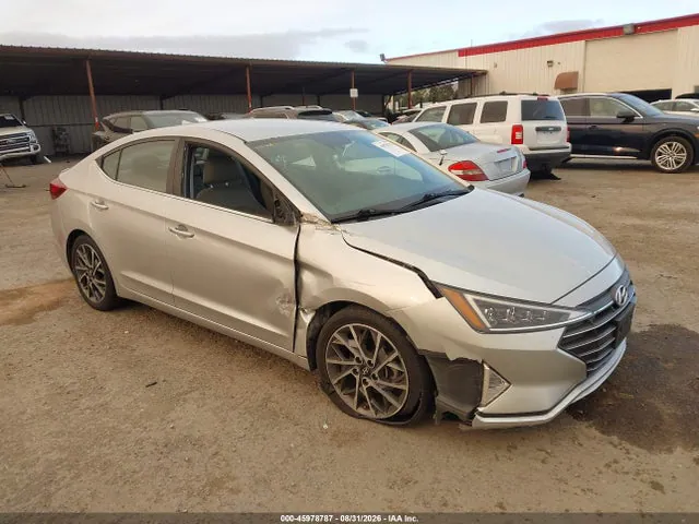 2019 Hyundai Elantra Limited VIN 5NPD84LF6KH401348 фото 1