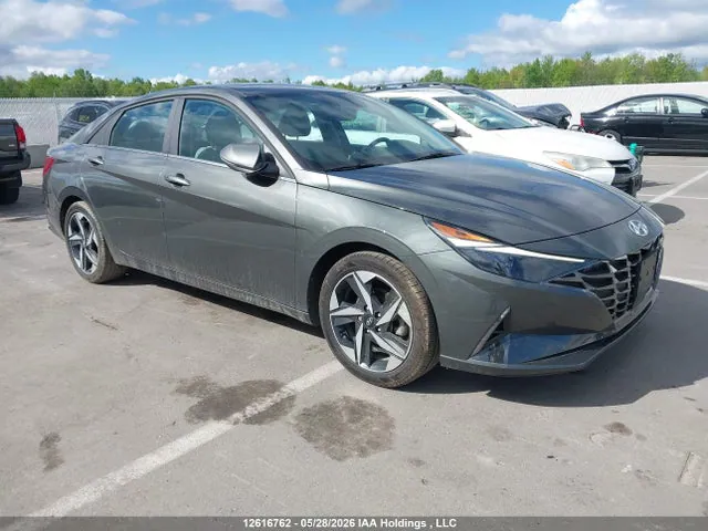 2023 Hyundai Elantra Luxury Ivt With Two-tone Interior VIN KMHLN4AG4PU572219 фото 1