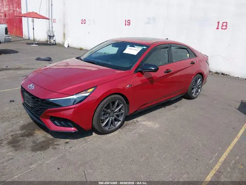 2022 Hyundai Elantra N Line VIN KMHLR4AF8NU239787 фото 2