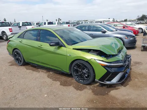 KMHLR4DF9RU737112 — 2024 Hyundai Elantra N Line, Передняя часть (Front End), фото до ремонта