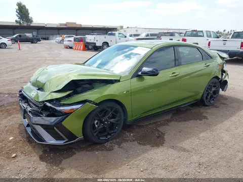 2024 Hyundai Elantra N Line VIN KMHLR4DF9RU737112 фото 2
