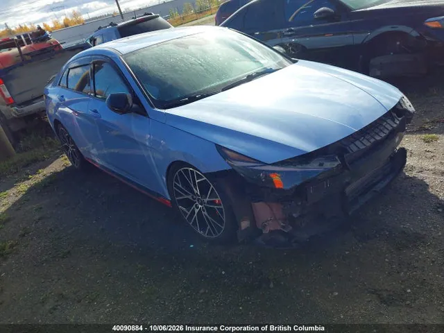 2022 Hyundai Elantra N Manual VIN KMHLW4AK6NU006416 фото 1