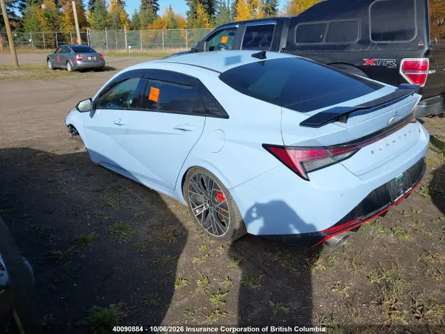 2022 Hyundai Elantra N Manual VIN KMHLW4AK6NU006416 фото 3