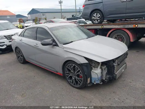 KMHLW4AKXNU008007 — 2022 Hyundai Elantra N, Передняя часть (Front), фото до ремонта