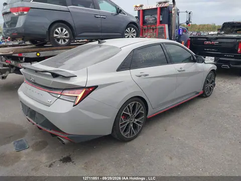 2022 Hyundai ELANTRA N VIN KMHLW4AKXNU008007 фото 4