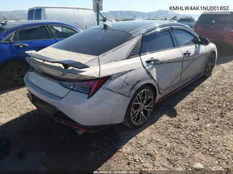 KMHLW4AK1NU001852 — 2022 Hyundai Elantra N, фото 4 с аукциона IAAI, Естественный износ