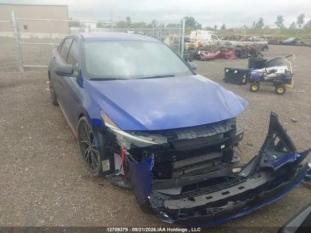 KMHLW4AK8PU017081 — 2023 Hyundai Elantra N, Передняя часть (Front), фото до ремонта