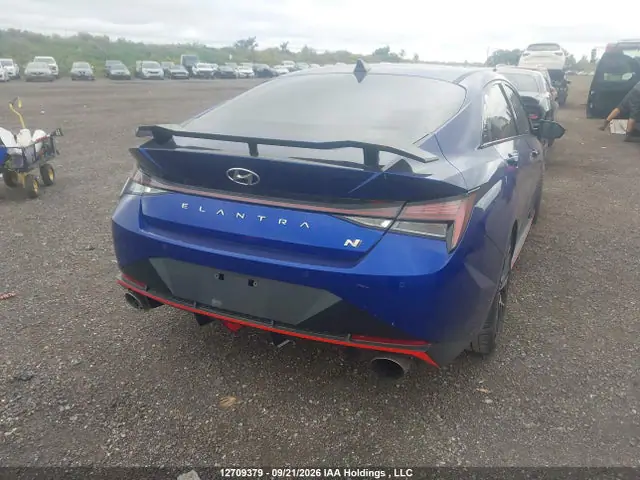 KMHLW4AK8PU017081 — 2023 Hyundai Elantra N, фото 4 с аукциона IAAI 13.10.2026, Передняя часть