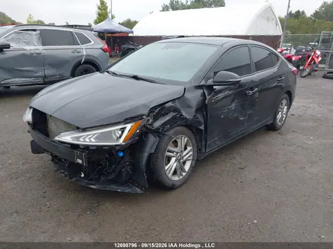 2020 Hyundai Elantra Preferred With Sun And Safety Package Auto Ivt VIN KMHD84LF1LU102109 фото 2