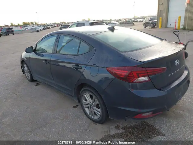 KMHD84LF1LU078877 — 2020 Hyundai Elantra Preferred, фото 3 с аукциона IAAI 13.10.2026, Град