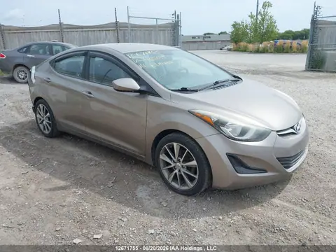 5NPDH4AE4EH465693 — 2014 Hyundai Elantra SE/Sport/Limited, Задняя часть (Rear), фото до ремонта
