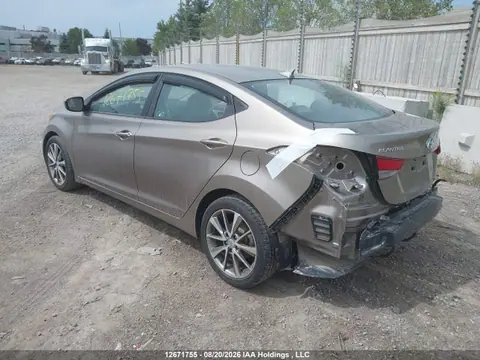 2014 Hyundai Elantra Se/sport/limited VIN 5NPDH4AE4EH465693 фото 3