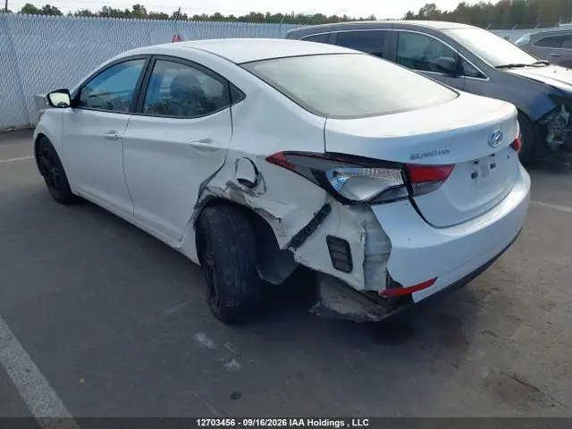 5NPDH4AE9EH498592 — 2014 Hyundai Elantra SE/Sport/Limited, фото 3 с аукциона IAAI 29.09.2026, Левый бок