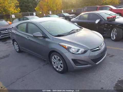 5NPDH4AE6EH526204 — 2014 Hyundai Elantra SE/Sport/Limited, Задняя часть (Rear), фото до ремонта