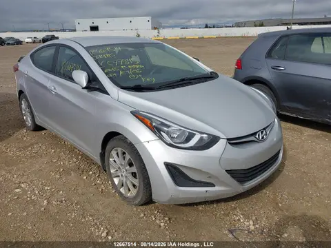 5NPDH4AE2FH577345 — 2015 Hyundai Elantra SE/Sport/Limited, Задняя часть (Rear), фото до ремонта