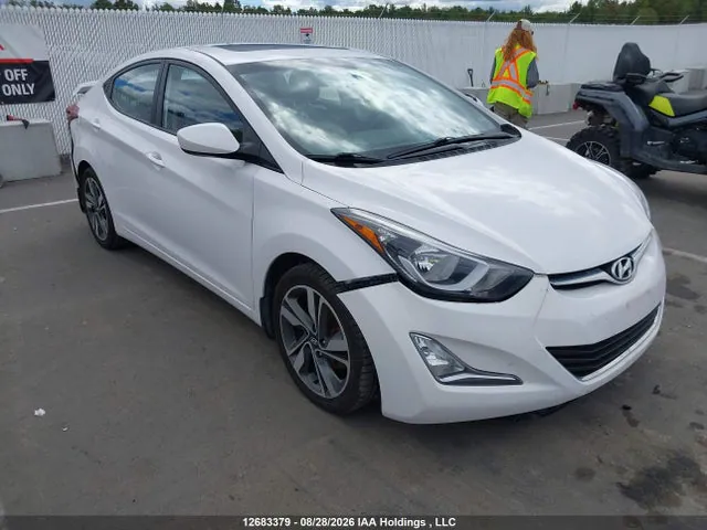 2015 Hyundai Elantra Se/sport/limited VIN KMHDH4AH7FU266795 фото 1