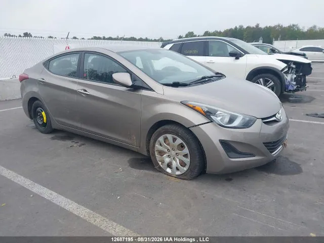 2015 Hyundai Elantra Se/sport/limited VIN 5NPDH4AE0FH582835 фото 1