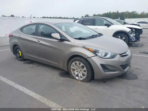 5NPDH4AE0FH582835 — 2015 Hyundai Elantra SE/Sport/Limited, Левый бок (Left Side), фото до ремонта