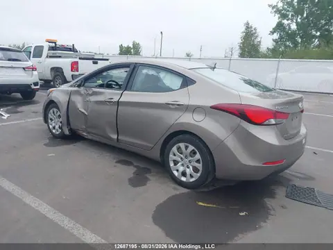 2015 Hyundai Elantra Se/sport/limited VIN 5NPDH4AE0FH582835 фото 3