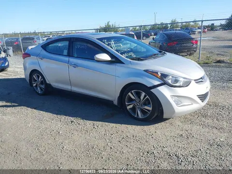 KMHDH4AH7FU383597 — 2015 Hyundai Elantra SE/Sport/Limited, Передняя часть (Front), фото до ремонта