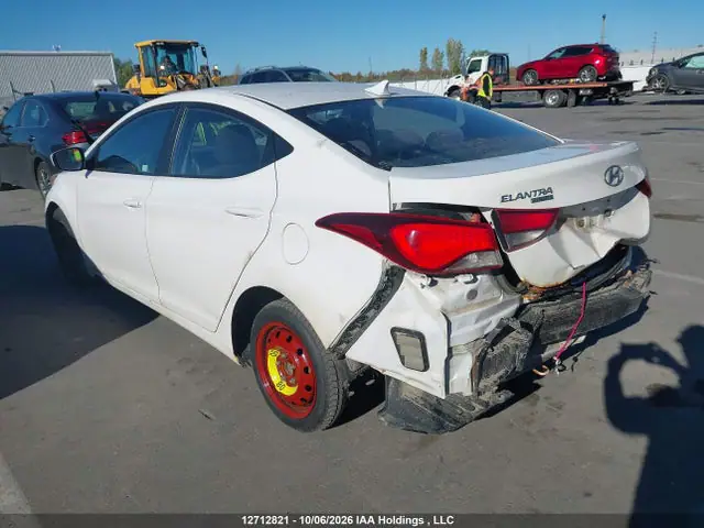 KMHDH4AEXFU418879 — 2015 Hyundai Elantra SE/Sport/Limited, фото 3 с аукциона IAAI 13.10.2026, Задняя часть