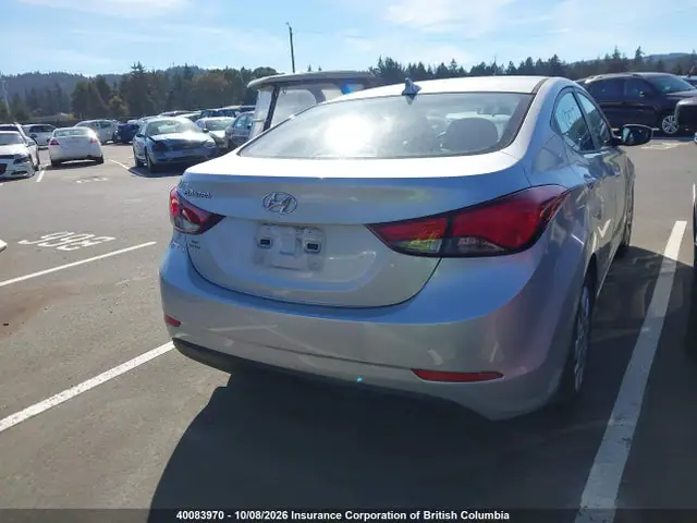 5NPDH4AE1FH644632 — 2015 Hyundai Elantra SE/Sport/Limited, фото 4 с аукциона IAAI 14.10.2026, Передняя часть слева
