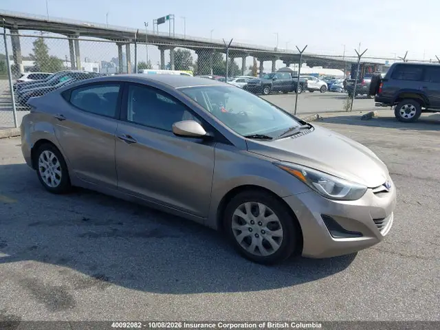 5NPDH4AE4FH570770 — 2015 Hyundai Elantra SE/Sport/Limited, Задняя часть (Rear), фото до ремонта