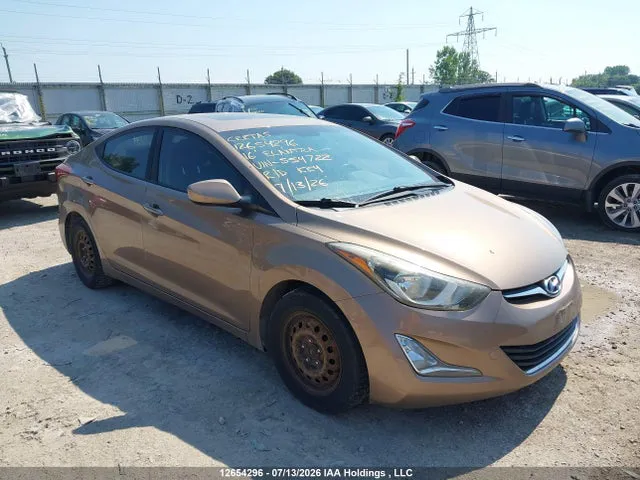 2016 Hyundai Elantra Se/sport/limited VIN KMHDH4AH5GU554722 фото 1