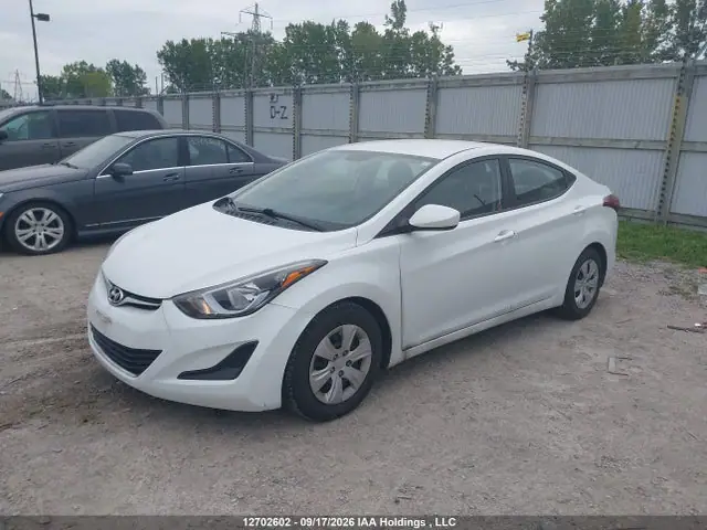 5NPDH4AE3GH794629 — 2016 Hyundai Elantra SE/Sport/Limited, фото 2 с аукциона IAAI 14.10.2026, Правый бок