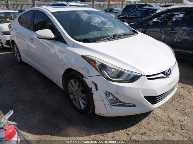 KMHDH4AE6GU556761 — 2016 Hyundai Elantra SE/Sport/Limited, Правый бок (Right Side), фото до ремонта