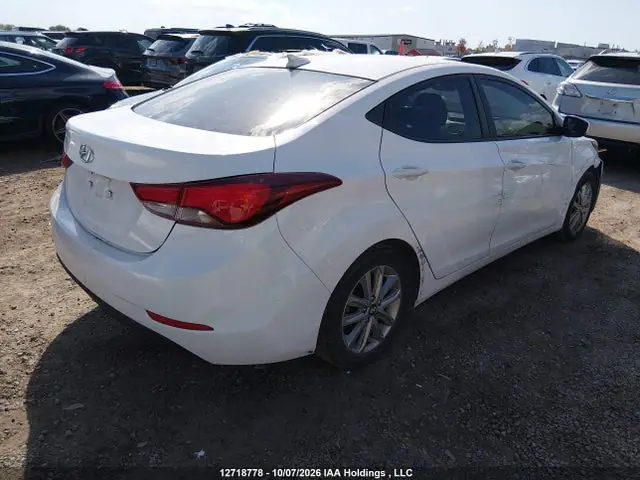 KMHDH4AE6GU556761 — 2016 Hyundai Elantra SE/Sport/Limited, фото 4 с аукциона IAAI 14.10.2026, Правый бок