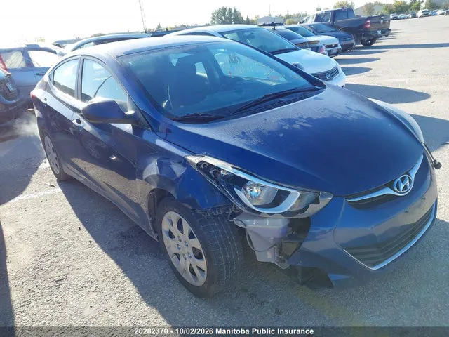 2016 Hyundai Elantra Se/sport/limited VIN 5NPDH4AE7GH676888 фото 1