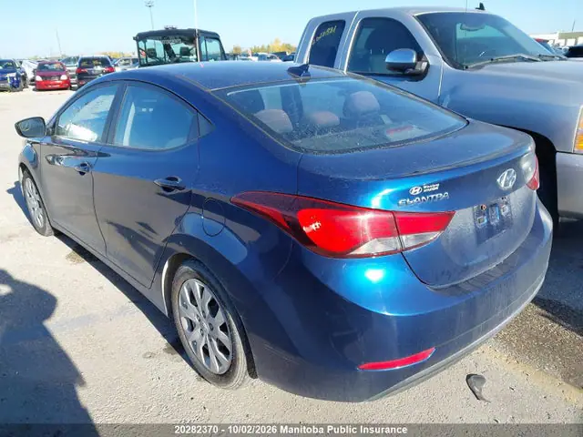 2016 Hyundai Elantra Se/sport/limited VIN 5NPDH4AE7GH676888 фото 3