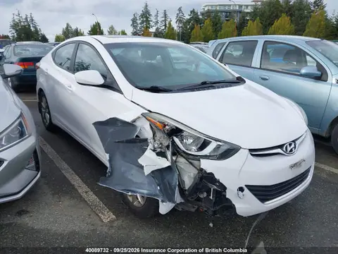 KMHDH4AE1GU514952 — 2016 Hyundai Elantra SE/Sport/Limited, Передняя часть (Front), фото до ремонта
