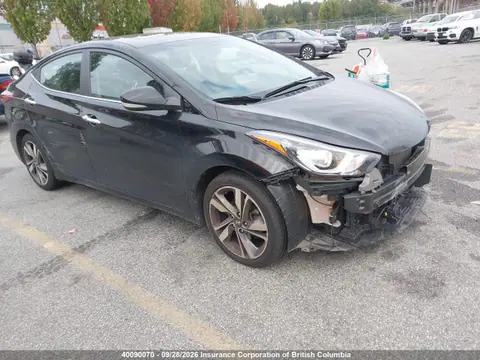 KMHDH4AH1GU642070 — 2016 Hyundai Elantra SE/Sport/Limited, Передняя часть (Front), фото до ремонта