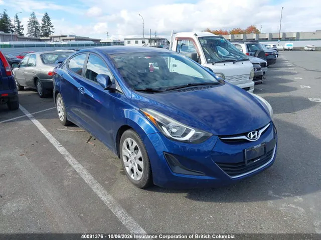 2016 Hyundai Elantra Se/sport/limited VIN 5NPDH4AE8GH678214 фото 1