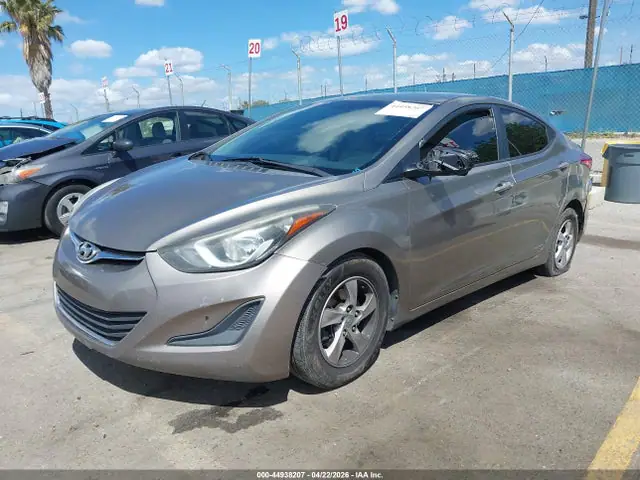 5NPDH4AE0EH511150 — 2014 Hyundai Elantra SE, фото 2 с аукциона IAAI 30.09.2026, Угон