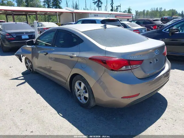 5NPDH4AE3EH497194 — 2014 Hyundai Elantra SE, фото 3 с аукциона IAAI 14.10.2026, Передняя часть