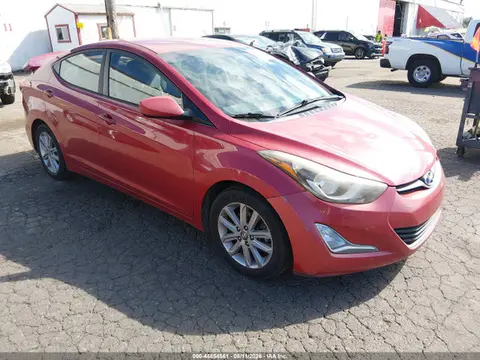 KMHDH4AE4EU166822 — 2014 Hyundai Elantra SE, Задняя часть (Rear), фото до ремонта