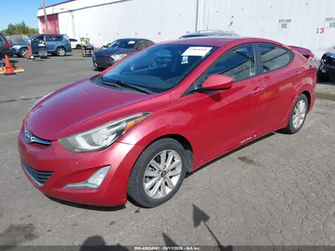 2014 Hyundai ELANTRA SE VIN KMHDH4AE4EU166822 фото 2