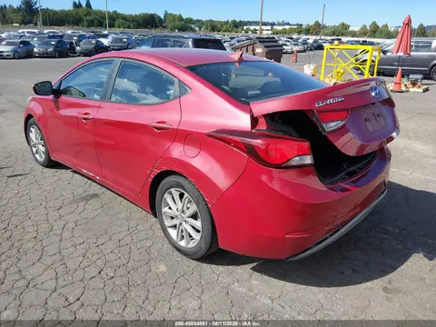 2014 Hyundai ELANTRA SE VIN KMHDH4AE4EU166822 фото 3