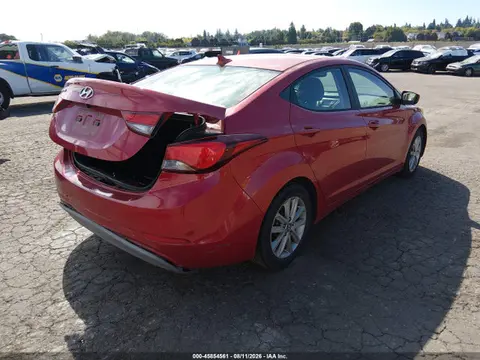 2014 Hyundai ELANTRA SE VIN KMHDH4AE4EU166822 фото 4
