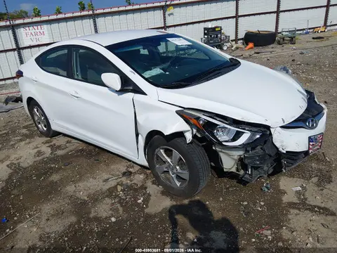 5NPDH4AE6EH492636 — 2014 Hyundai Elantra SE, Передняя часть (Front End), фото до ремонта