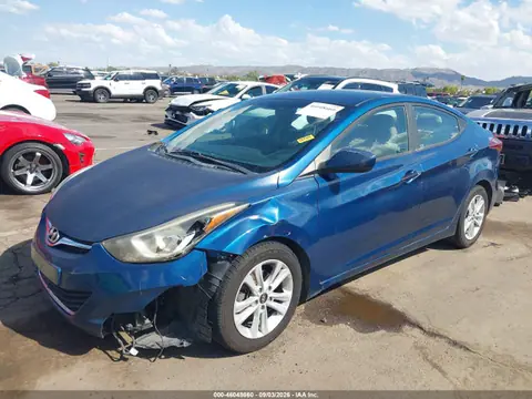 2014 Hyundai ELANTRA SE VIN KMHDH4AE4EU115272 фото 2