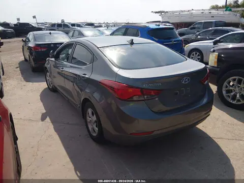 2014 Hyundai ELANTRA SE VIN 5NPDH4AE1EH485559 фото 3