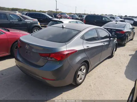 2014 Hyundai ELANTRA SE VIN 5NPDH4AE1EH485559 фото 4