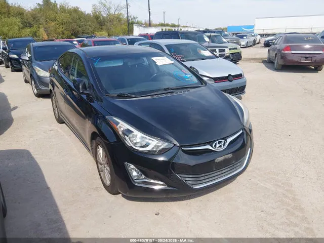2014 Hyundai ELANTRA SE VIN KMHDH4AE4EU210432 фото 1